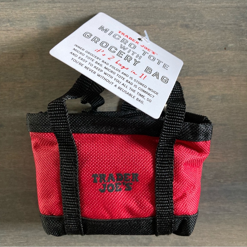 Trader Joe’s Micro Tote with Grocery Bag